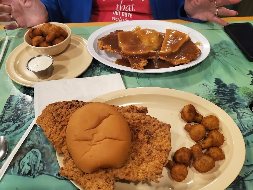 Tenderloin Sandwich with Mushrooms and Tenderloin Manhatten